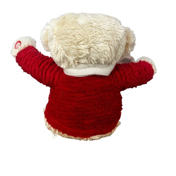Hallmark Jingle Bear 14 Inch Christmas Teddy Bear Plays Jingle Bells New - Picture 2 of 13